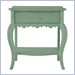 Lexington Long Cove Middleton 1 Drawer Night Stand with Moss Green Wood Finish
