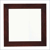 Lexington Zacara Ritz Square Wall Mirror in Dark Zebra Wood Finish