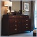 Lexington Zacara Lowell 9 Drawer Double Bedroom Dresser in Sable