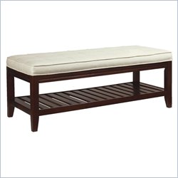 Lexington Zacara Courant Upholstered Bedroom Bench with Multiple Fabric Options