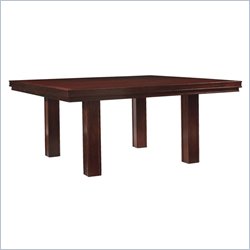 Lexington Zacara Rothko Extension Dining Table in Brown Warm Sable Finish