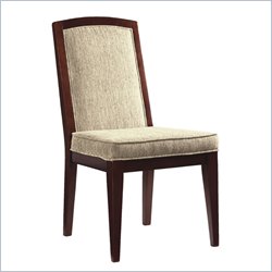 Lexington Zacara Kimpton Upholstered Side Chair in Warm Sable Finish