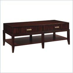Lexington Zacara Cielo Rectangular 2 Drawer Cocktail Table