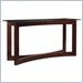 Lexington Zacara Crescent Sofa Table with Beveled Glass Top