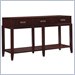 Lexington Zacara Cielo 3 Drawer Sofa Table with Shelf