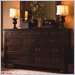 Lexington Barclay Square Churchill Distressed 11 Drawer Double Dresser