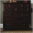 ADD TO YOUR SET: Lexington Barclay Square Devonshire 10 Drawer Chest in Brownstone Finish