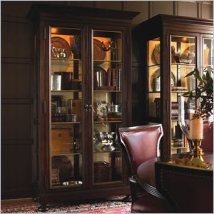 Lexington Barclay Square Greenwich Distressed Display Cabinet