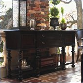 Lexington Barclay Square Oxford Sideboard in Distressed Brownstone