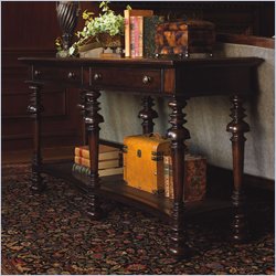 Lexington Barclay Square Leighton Distressed Rectangle Console Table
