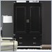 Lexington Black Ice Magnum TV Armoire in Carbon Black