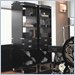 Lexington Black Ice Mercury Single Etagere in Carbon Black