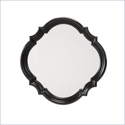 Lexington Long Cove Compass Mirror in Midnight