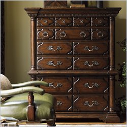 Lexington Palos Verdes Chadwick Gentleman's Chest in Deep Russet Brown