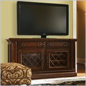 Lexington Palos Verdes Catalina TV Stand in Deep Russet Brown