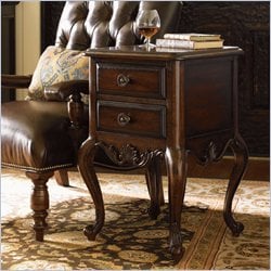 Lexington Palos Verdes Casita Table in Deep Russet Brown