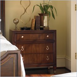 Lexington St.Tropez Chablis Nightstand in Rich Walnut Brown