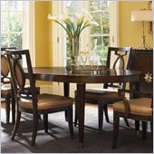 Lexington St.Tropez Divonne Dining Table in Rich Walnut Brown