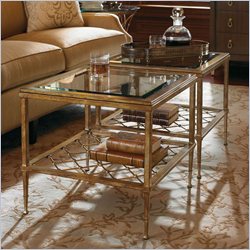 Lexington St.Tropez Sanremo Bunching Cocktail Table in Gold Finish