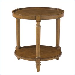 Lexington Twilight Bay Phoebe Lamp Table in Chestnut