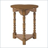Lexington Twilight Bay Bailey Chairside Table in Chestnut