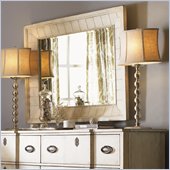 Lexington Twilight Bay Childress Mirror in Antique Linen