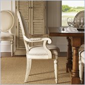 Lexington Twilight Bay Byerly Arm Chair in Antique Linen