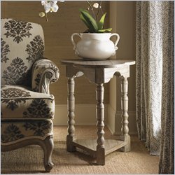 Lexington Twilight Bay Bailey Chairside Table in Driftwood