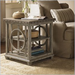 Lexington Twilight Bay Wyatt Lamp Table in Driftwood