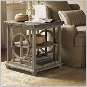 Lexington Twilight Bay Wyatt Lamp Table in Driftwood