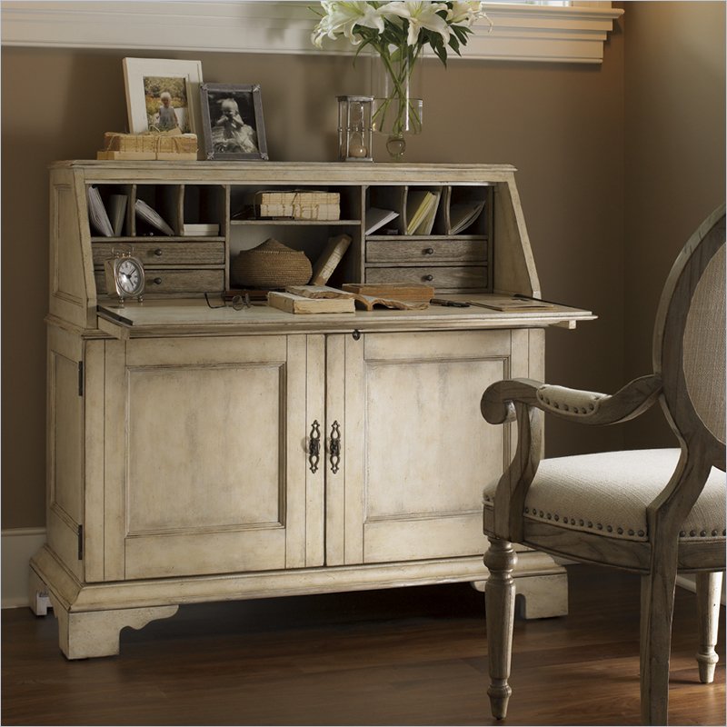 Lexington Twilight Bay Colette Secretary Desk - Antique Linen