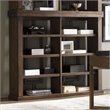 ADD TO YOUR SET: Lexington 11 South Synergy Bookcase or Hutch in Chestnut Brown