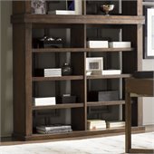 Lexington 11 South Synergy Bookcase or Hutch in Chestnut Brown