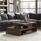 Lexington 11 South Cascade Cocktail Table in Chestnut Brown