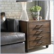 ADD TO YOUR SET: Lexington 11 South Moda Chairside Chest in Chestnut Brown