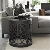 Lexington 11 South Sculptura Accent Table in Soft Graphite Finish