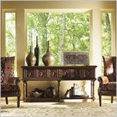 Lexington Fieldale Lodge Eagle Sideboard in Distressed Brown Mahogany