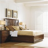 Lexington Mirage Harlow Panel Bed in Cashmere Finish