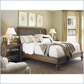 Lexington Quail Hollow Ashland Platform Bed in Wellington Finish