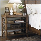 Lexington Quail Hollow Dawson Open Nightstand in Wellington Finish