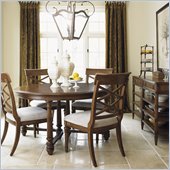 Lexington Quail Hollow Salem Dining Table in Wellington Finish