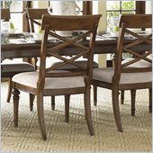 Lexington Quail Hollow Warren Side Chair in Wellington Finish-Ships Assembled