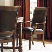 Lexington Quail Hollow Columbia Arm Chair in Wellington Finish-Ships Assembled