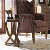 Lexington Quail Hollow Reston Side Table in Wellington Finish