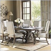 Lexington La Tourelle Toulouse Rectangular Dining Table in Aged Mocha