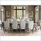 Lexington La Tourelle Toulouse 11 Piece Dining Set in Aged Mocha