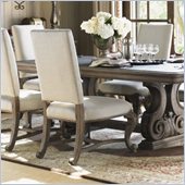 Lexington La Tourelle Brittany Side Chair in Aged Mocha Brown