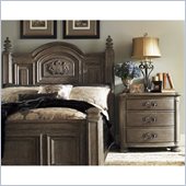 Lexington La Tourelle Bergerac 2 Piece Bedroom Set in Aged Mocha