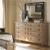 Lexington Monterey Sands Hollister 8 Drawer Dresser and Mirror Set