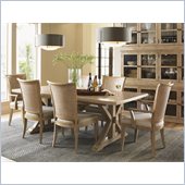 Lexington Monterey Sands Walnut Creek 9 Piece Dining Set